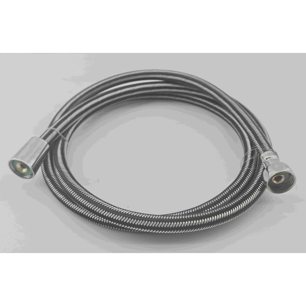 Yks Çelik 360 Dönerli Duş Sprali 150 cm ( Siyah )