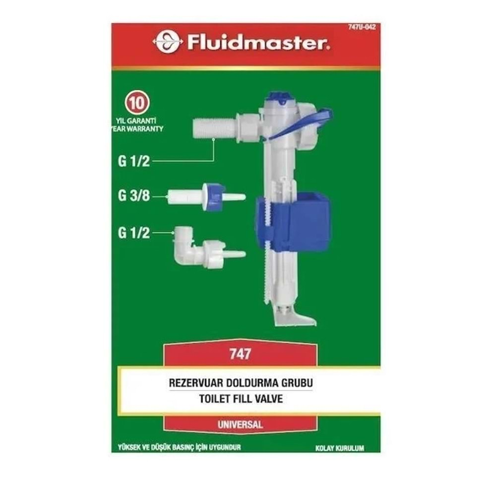 Fluidmaster Gömme Flatör