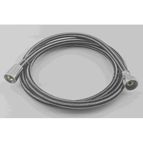 Yks Çelik 360 Dönerli Duş Sprali 225 cm ( Siyah )