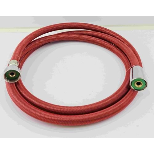 Yks Misineli 360 Dönerli Duş Sprali 225 cm ( Kırmızı )