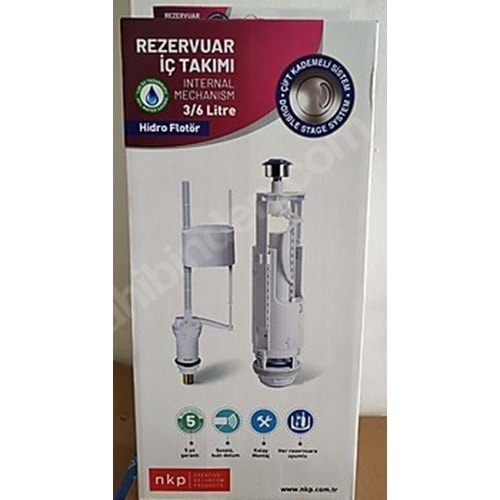 Basmalı 3/6 lt.Rezervuar İç Takım ( NKP )