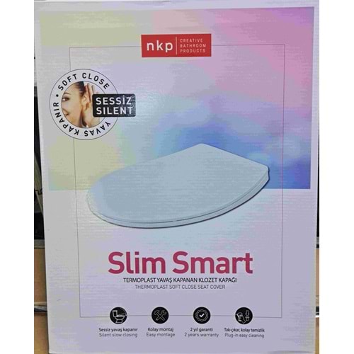 Amortisörlü Klozet Kapak (Nkp-Slim Smart)