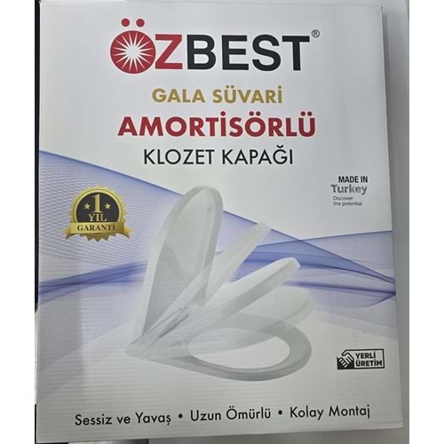 Amortisörlü Klozet Kapak (Duv.Sıfır-Özbest-Gala)