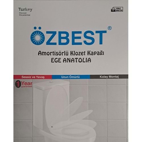 Amortisörlü Klozet Kapak ( Özbest-Ege)