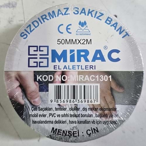 Sızdırmaz Sakız Bant ( 50mm*2M )